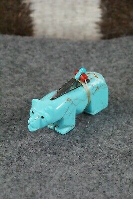 Bear Zuni Fetish Carving - Alex Tsethlikai