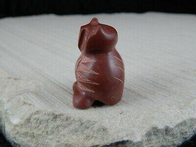 Owl Zuni Fetish Carving - Brandon Phillips - High Lonesome Trading