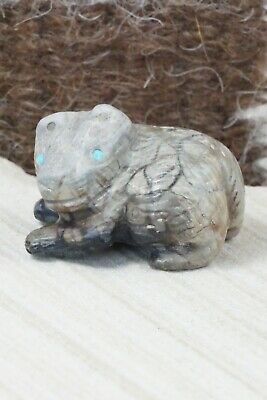 Bear Zuni Fetish Carving - Karen Zunie