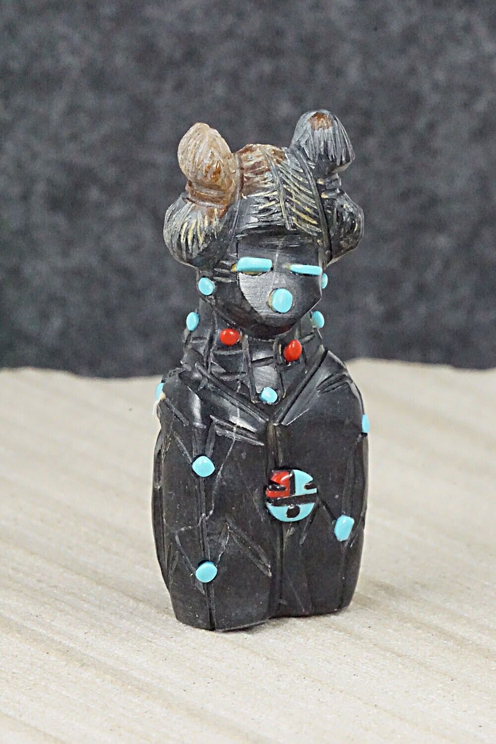 Corn Maiden Zuni Fetish Carving - Danette Laate