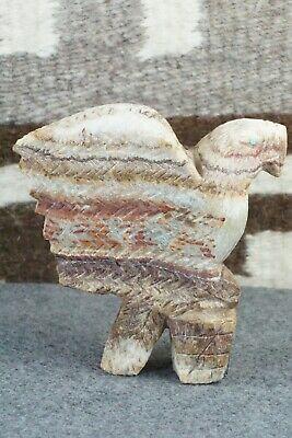 Eagle Zuni Fetish Carving - Jon Quam - High Lonesome Trading