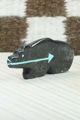 Bear Zuni Fetish Carving - Bernard Laiwakete