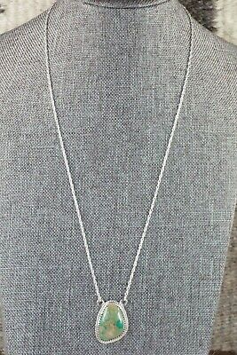 Navajo Turquoise & Sterling Silver Necklace - Annie Spencer