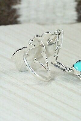 Turquoise & Coral Bracelet and Ring - Harry B. Yazzie