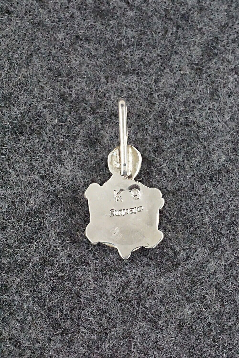 Multi Stone & Sterling Silver Pendant - Kathryn Qualo