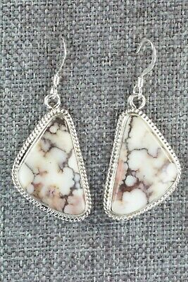 Wild Horse & Sterling Silver Earrings - Annie Spencer