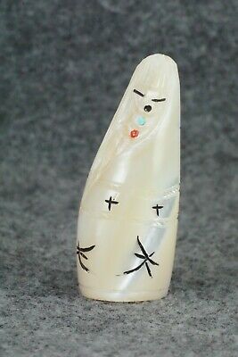 Corn Maiden Zuni Fetish Carving - Sandra Quandelacy