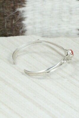 Coral and Sterling Silver Bracelet - Elton Cadman