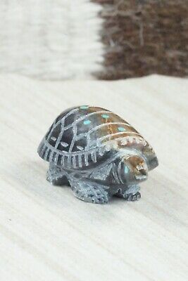 Turtle Zuni Fetish Carving - Stewart Alanzo