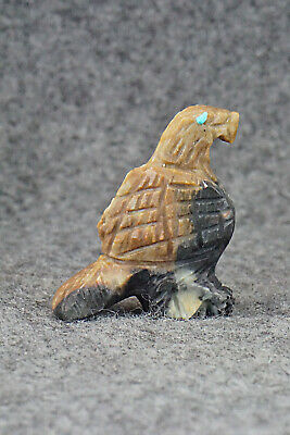 Eagle Zuni Fetish Carving - Jon Quam