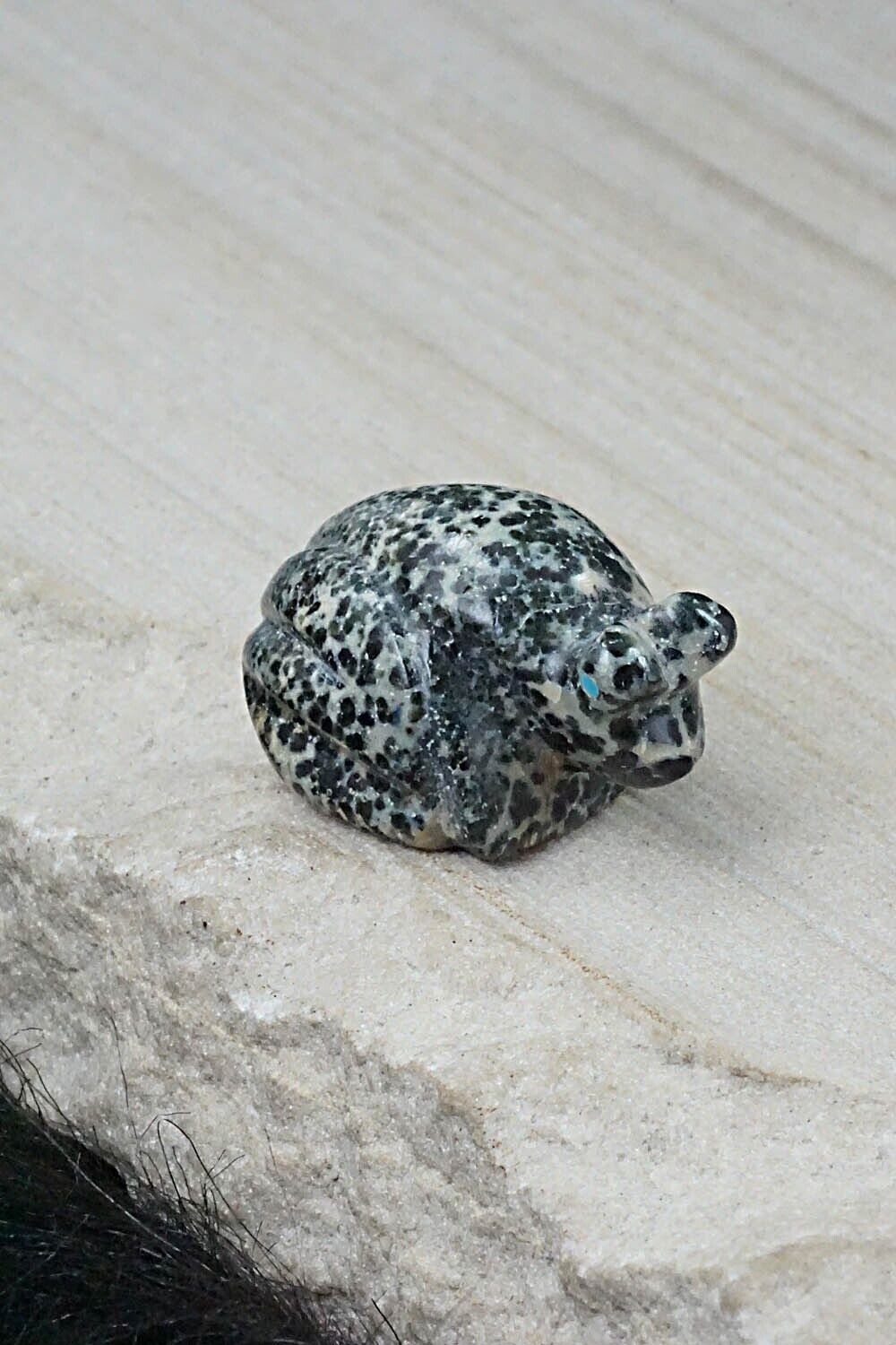 Frog Zuni Fetish Carving - Fred Weekoty
