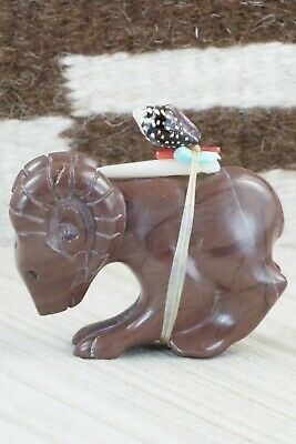 Ram Zuni Fetish Carving - Randy Lucio