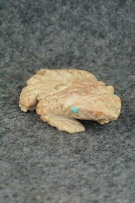 Horned Toad Zuni Fetish Carving - Jonas Hustito