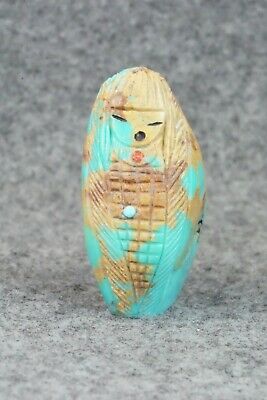 Corn Maiden Zuni Fetish Carving - Sandra Quandelacy