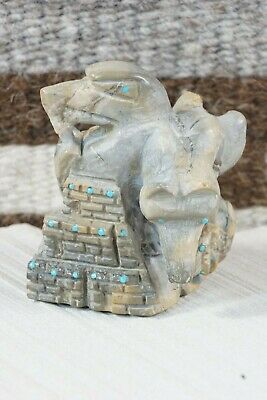 Multi Directional Zuni Fetish Carving - Jerrold Lahaleon - High Lonesome Trading