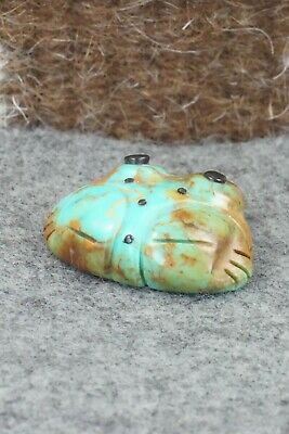 Frog Zuni Fetish Carving - Reynold Lunasee