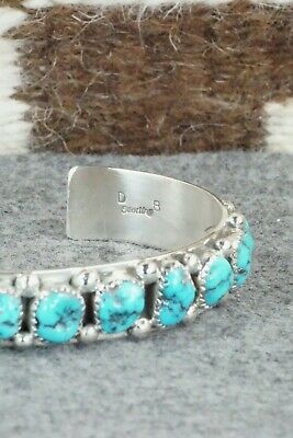 Turquoise and Sterling Silver Bracelet - Darleen Begay