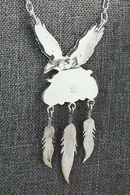 Turquoise & Sterling Silver Necklace - Genevieve Francisco