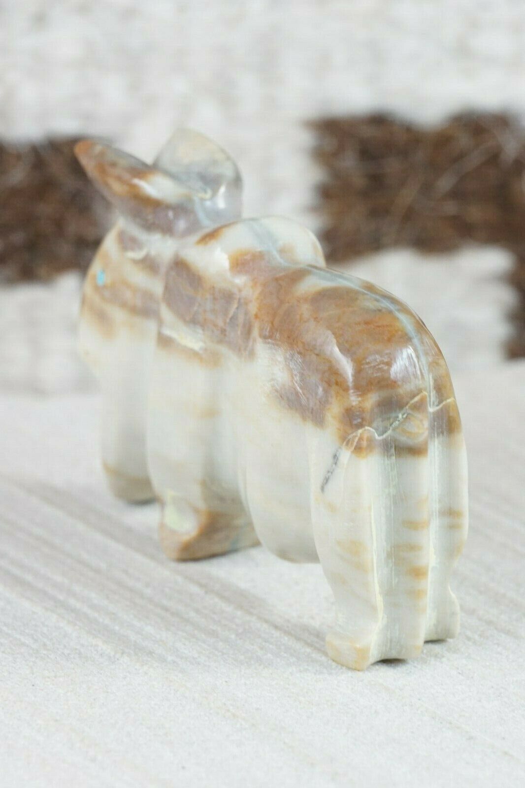 Buffalo Zuni Fetish Carving - Kelly Lementino - High Lonesome Trading