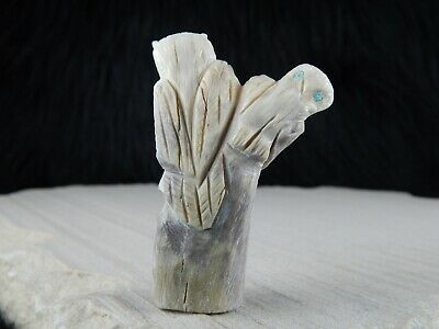 Owl - Zuni Fetish - Allison White - Zuni Owl Carving - Native American - High Lonesome Trading