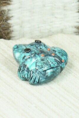 Frog Zuni Fetish Carving - Reynold Lunasee