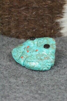 Frog Zuni Fetish Carving - Reynold Lunasee