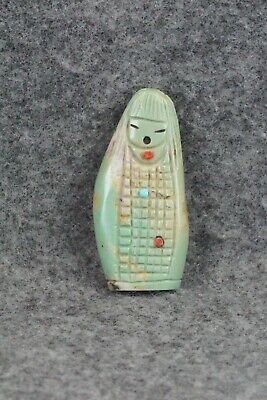 Corn Maiden Zuni Fetish Carving - Sandra Quandelacy