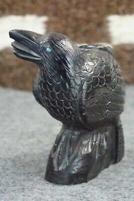 Crow Zuni Fetish Carving - Derrick Kaamasee