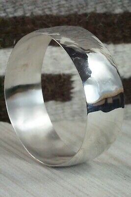Sterling Silver Bangle Bracelet - Elaine Tahe