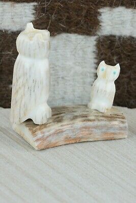 Owl Zuni Fetish Carving - Brandon Phillips