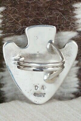 Turquoise & Sterling Silver Ring - Delbert Arviso - 8.25