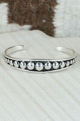 Navajo Sterling Silver Bracelet - Jonathan Nez