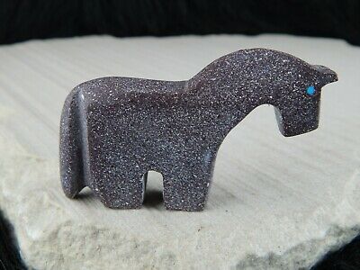 Horse - Zuni Fetish - Bernard Laiwakete - Zuni Horse Carving - Native American - High Lonesome Trading