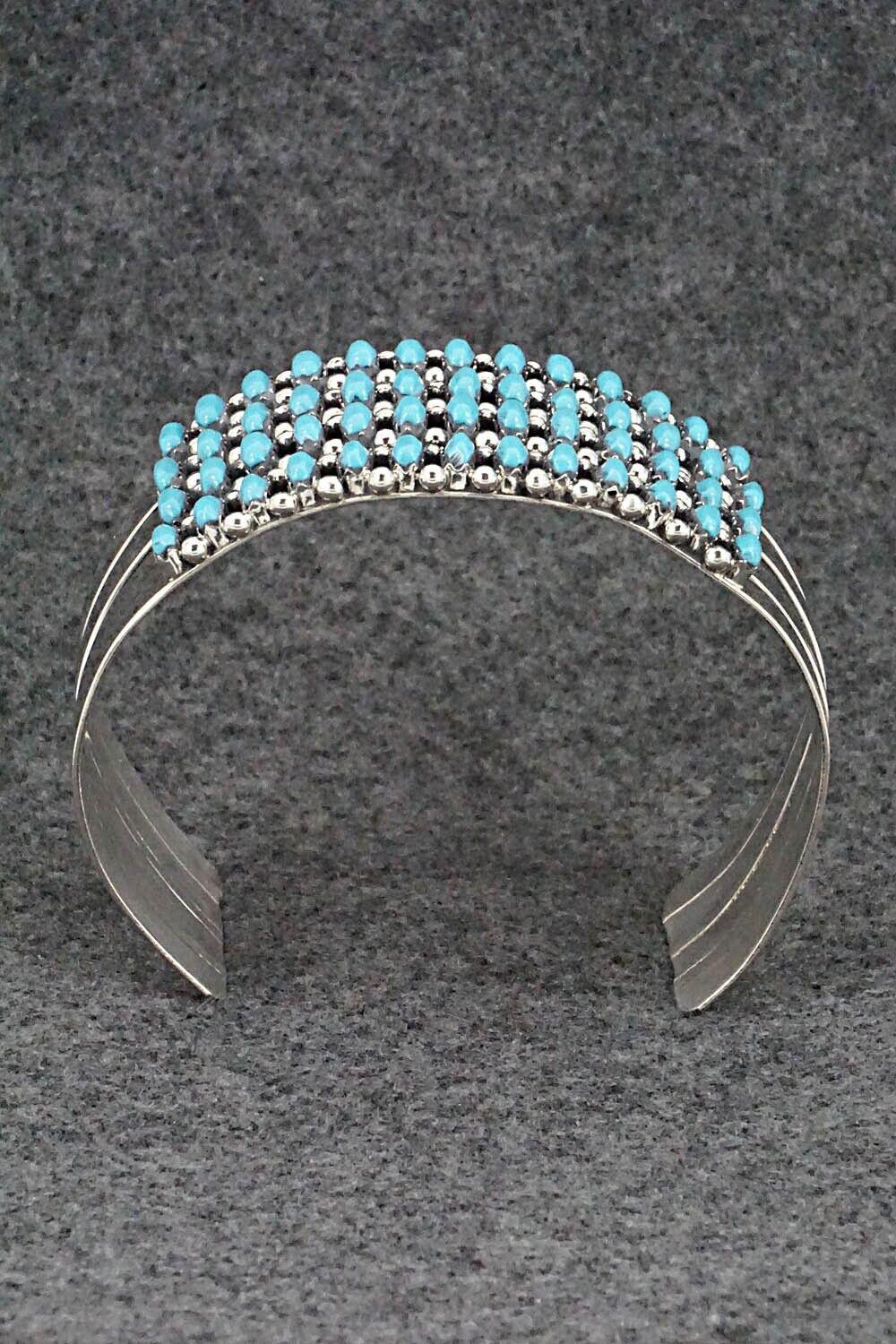 Turquoise & Sterling Silver Bracelet - Veronica Martza