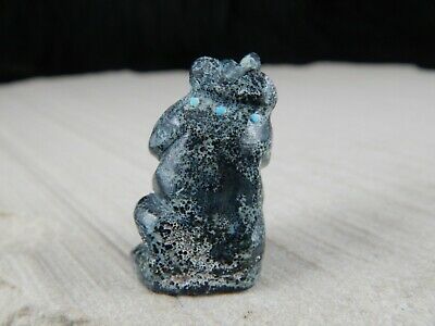 Bear Zuni Fetish Carving - Adrian Cachini - High Lonesome Trading