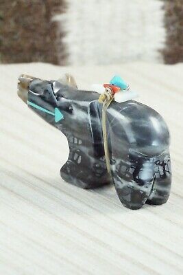 Bear Zuni Fetish Carving - Stewart Alanzo