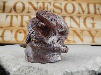Lizards Zuni Fetish Carving - Vance Cachini - High Lonesome Trading