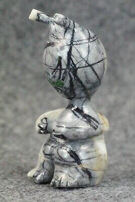 Alien Zuni Fetish Carving - Jonas Hustito
