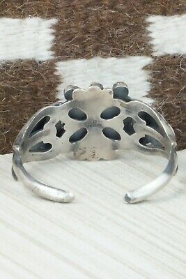 Turquoise, Spiny Oyster & Sterling Silver Bracelet - Jack Bly