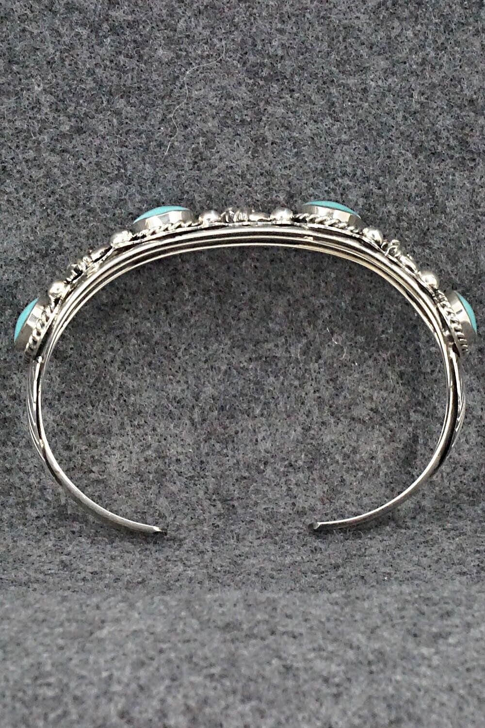 Turquoise & Sterling Silver Bracelet - Bobby Platero
