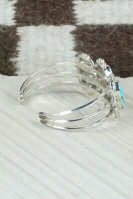 Turquoise & Sterling Silver Bracelet - Irvin Tsosie