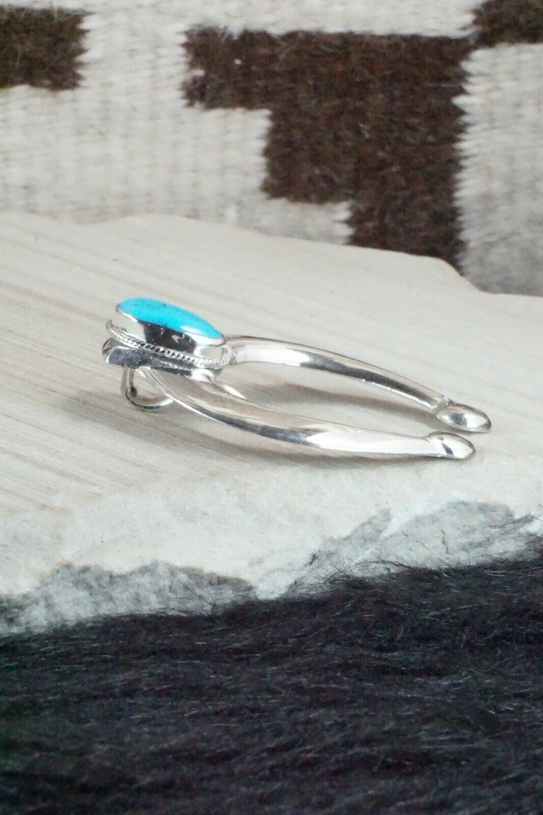 Turquoise and Sterling Silver Naja - Randy Roberts