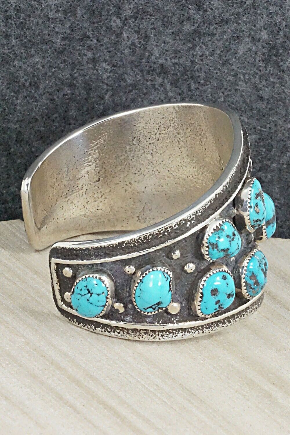 Turquoise & Sterling Silver Bracelet - Delbert Arviso