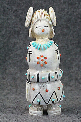 Corn Maiden Zuni Fetish Carving - Claudia Peina