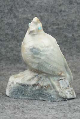Quail Zuni Fetish Carving - Derrick Kaamasee