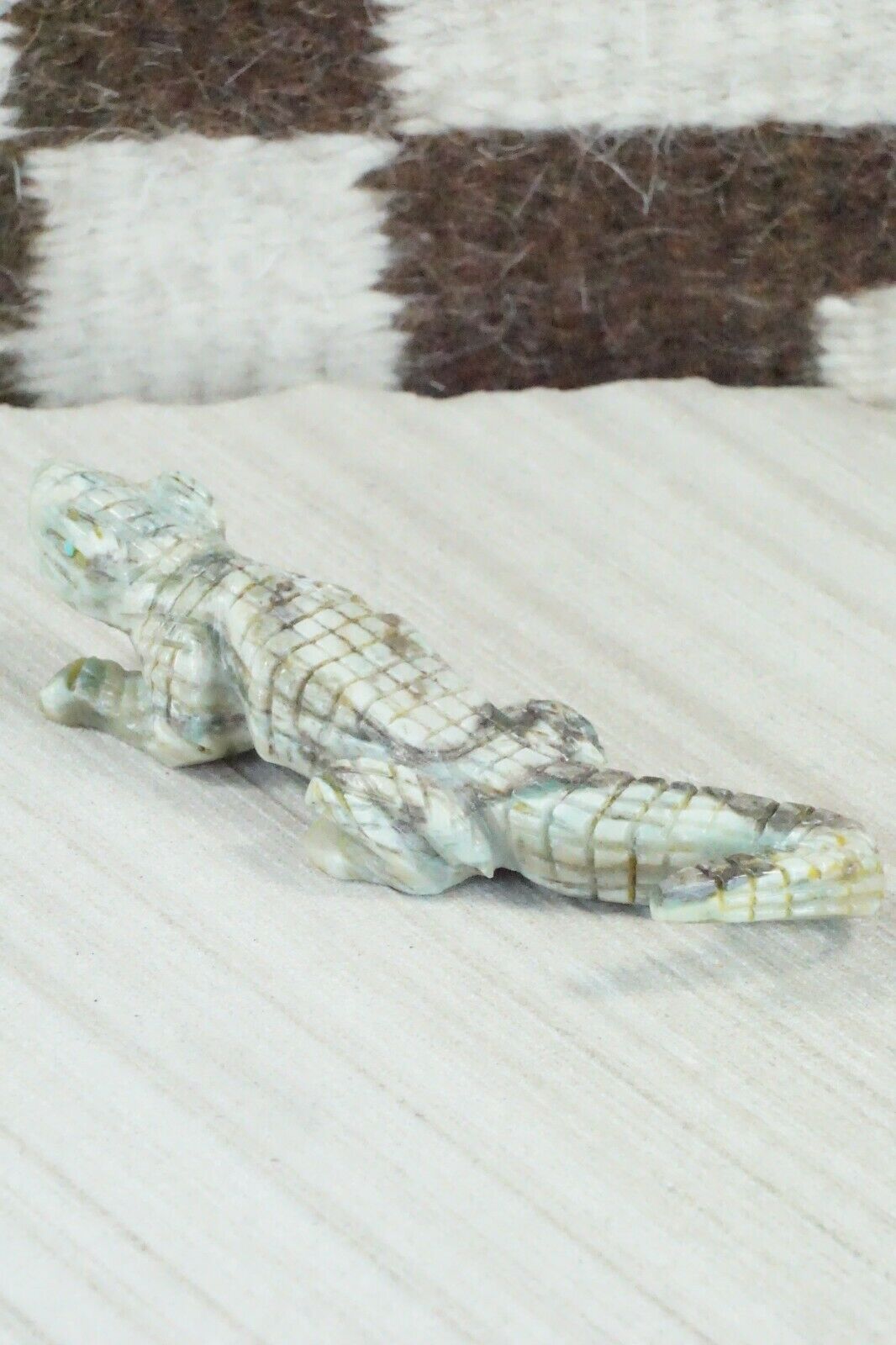 Lizard Zuni Fetish Carving - Tony Mackel