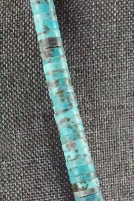 Turquoise & Sterling Silver Necklace - Lupe Lovato