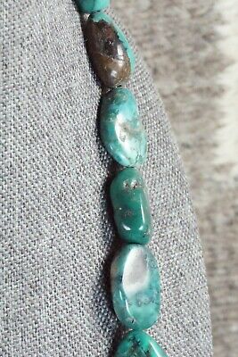 Turquoise & Sterling Silver Necklace - Navajo