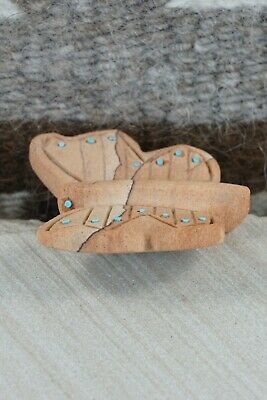 Butterfly Zuni Fetish Carving - Brandon Phillips
