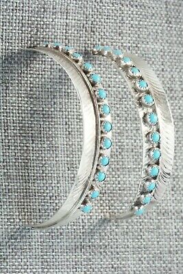 Turquoise & Sterling Silver Earrings - Aaron Davis